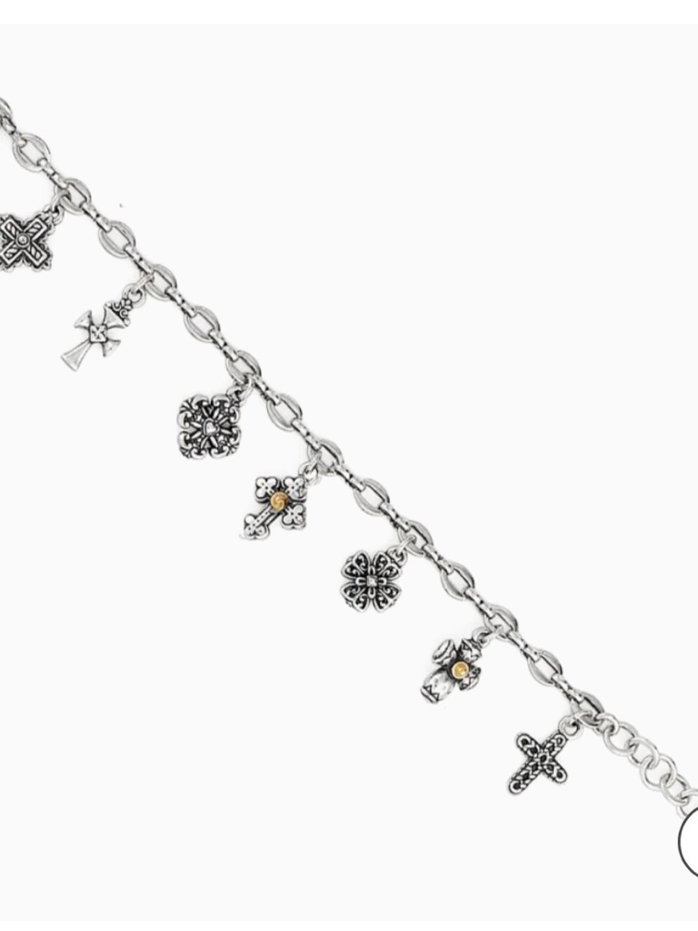 Brighton Eternity Cross Bracelet
